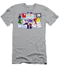 Overhead View of Colleagues Discussing Ikon Images T-Shirt