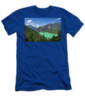 Overlook of Diablo Lake in North Cascades From Thunder Knob Trai Steven Heap T-Shirt