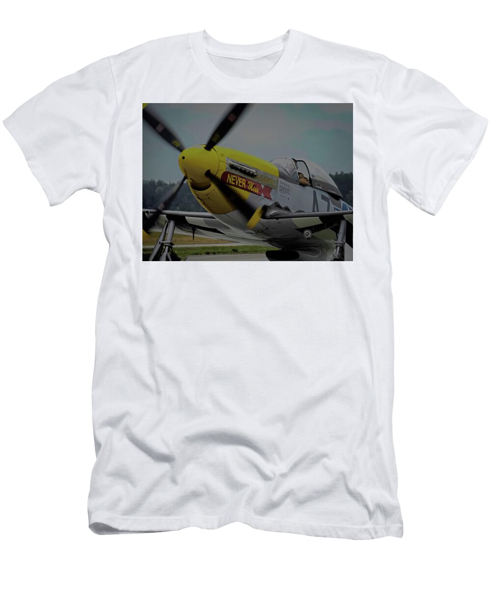 P 51 Mustang Bill Dussault T-Shirt