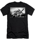 P 51 Mustang Frenesi Ian Merton T-Shirt