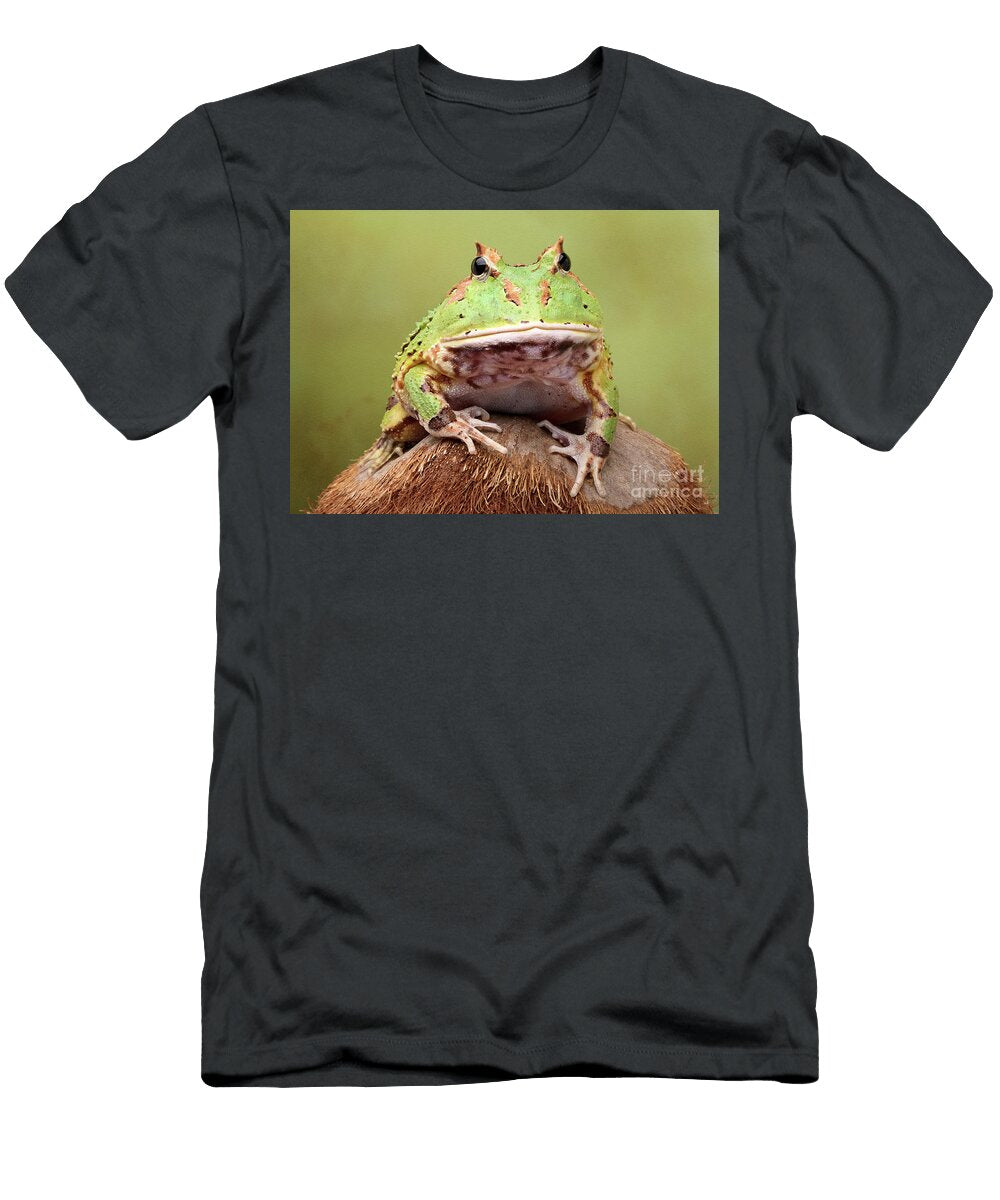 Pac Man Frog Linda D Lester T-Shirt