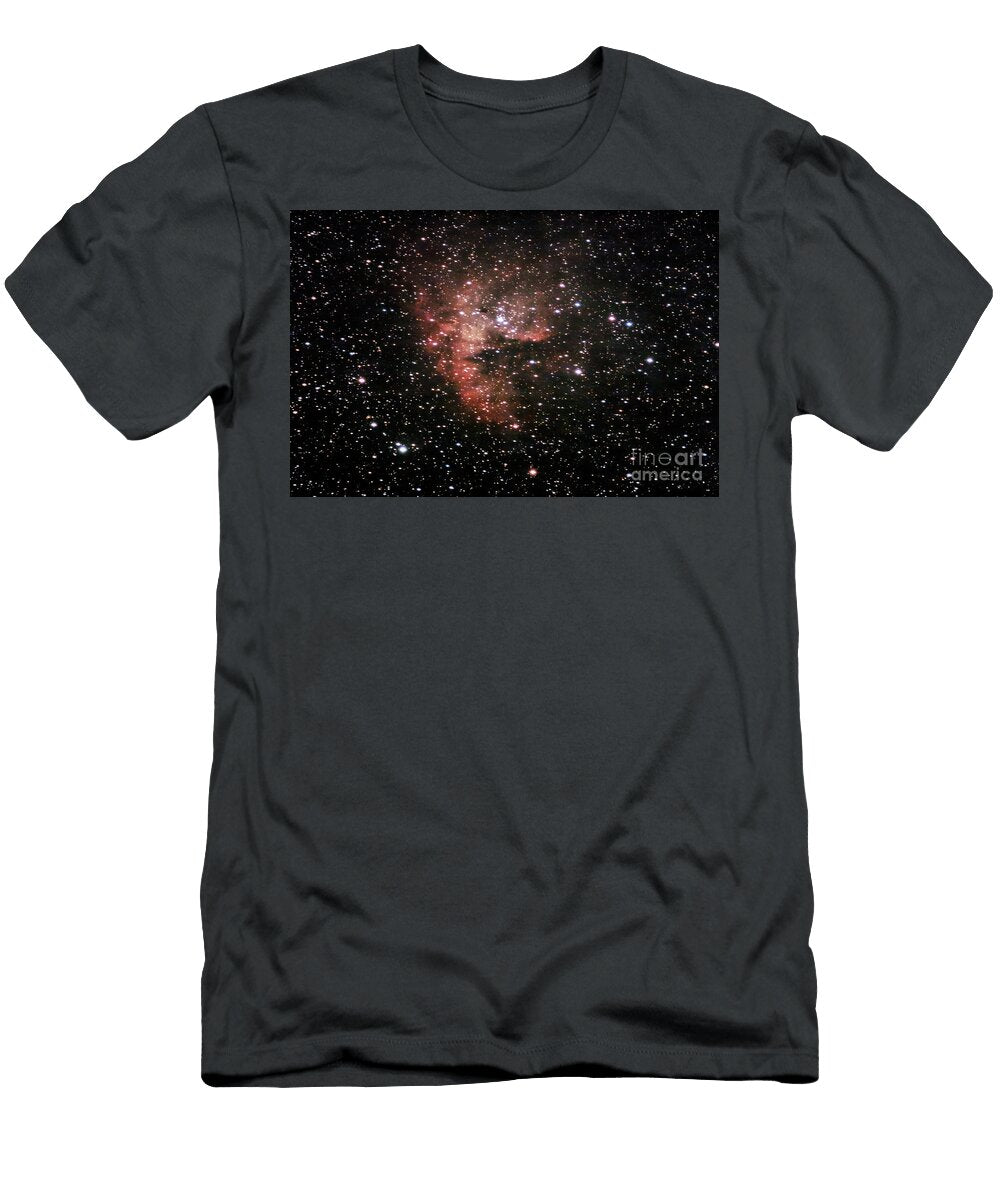 Pac Man Nebula Nick Wardekker T-Shirt