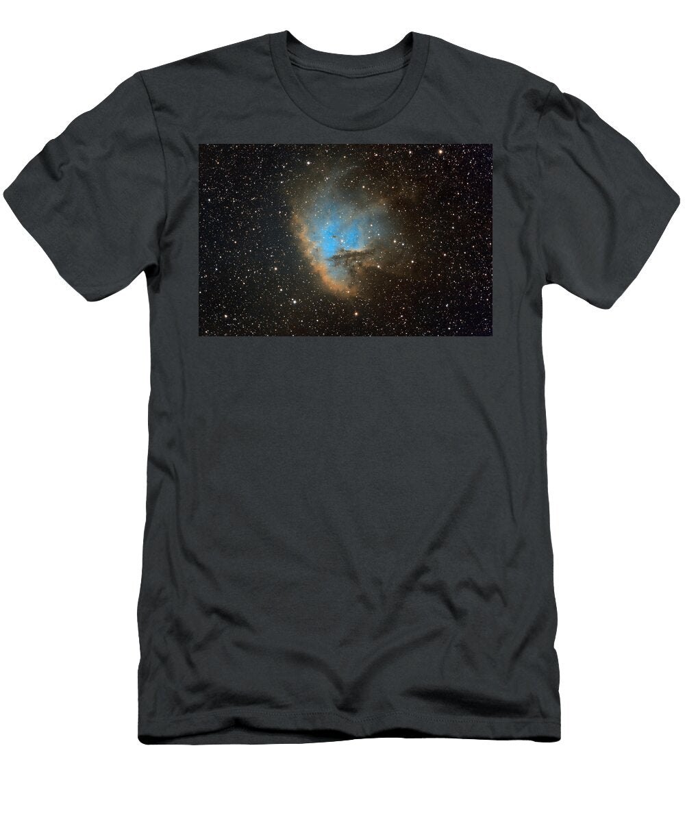 Pac Man Nebula Stephen Duke T-Shirt