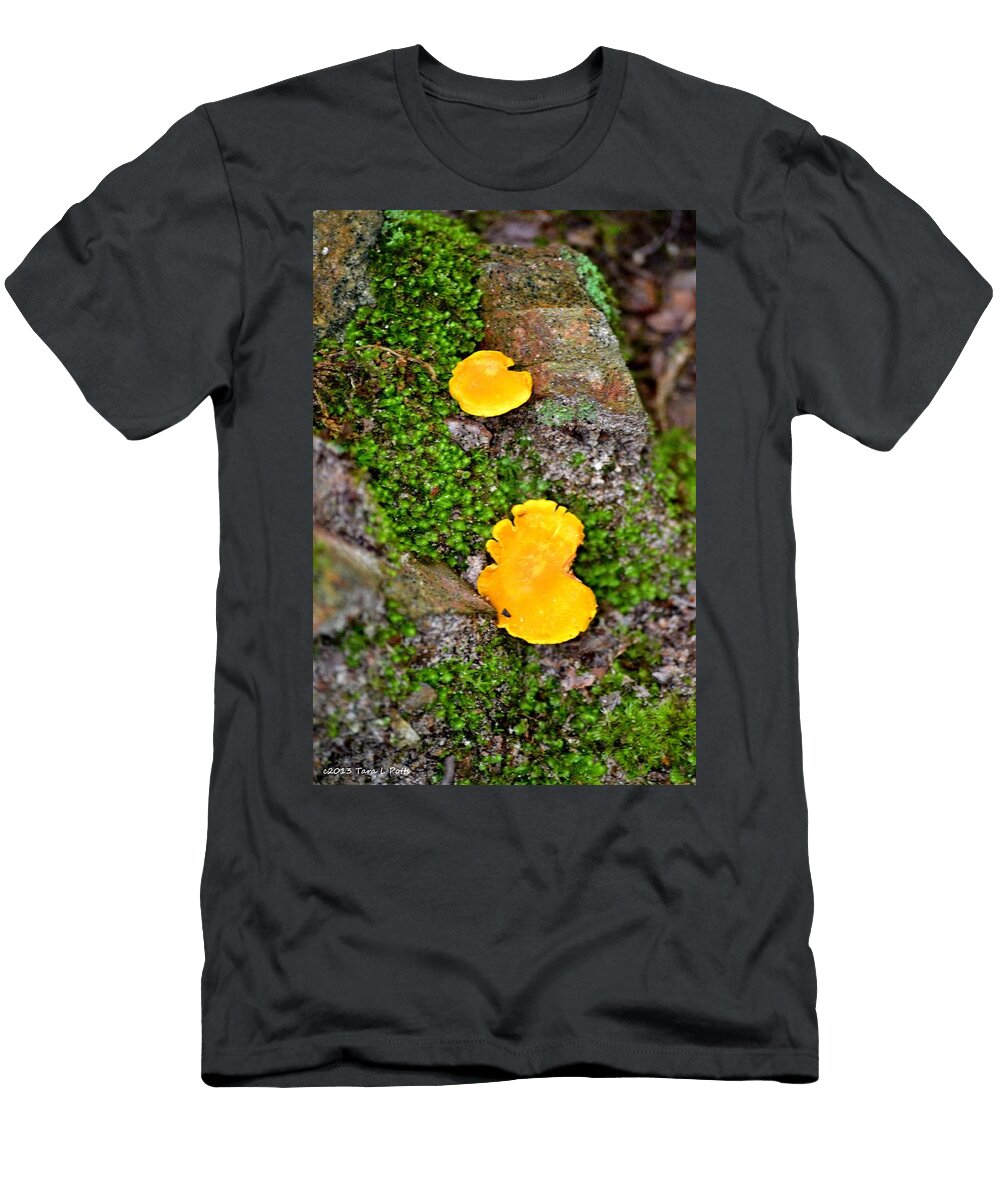 Pacman Mushrooms Tara Potts T-Shirt