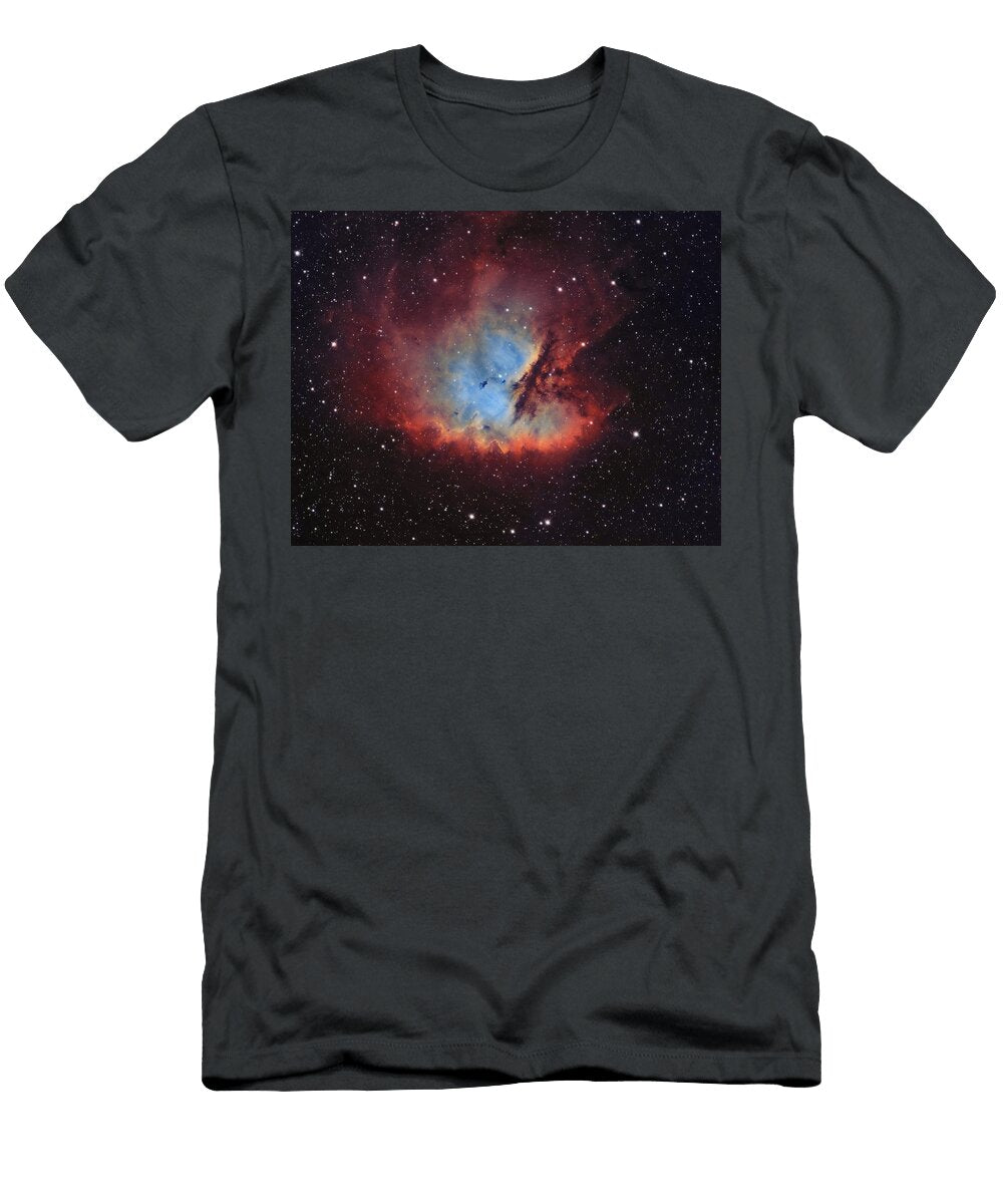 Pacman Nebula Arturas Medvedevas T-Shirt