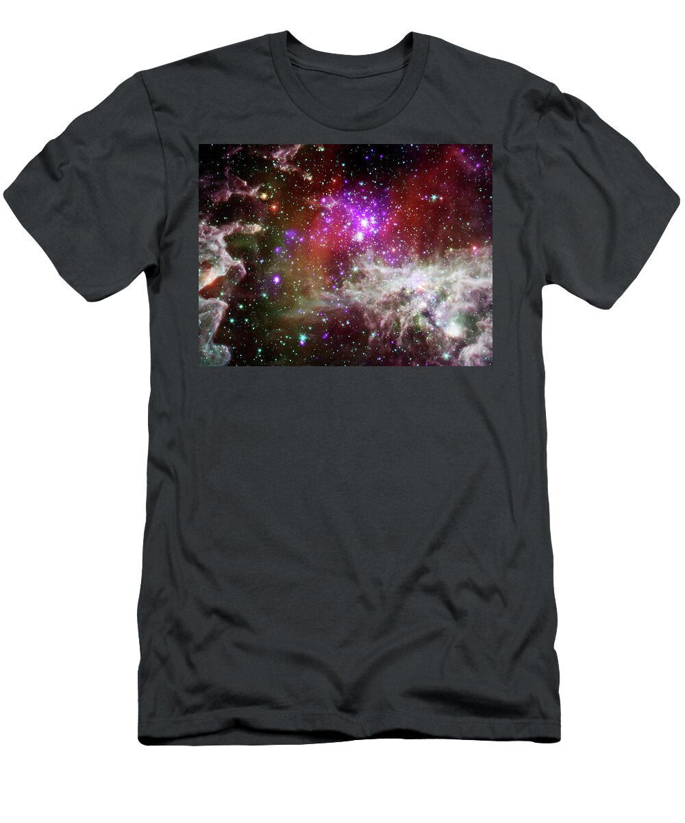 Pacman Nebula Lives the High Life New Digital Museum T-Shirt