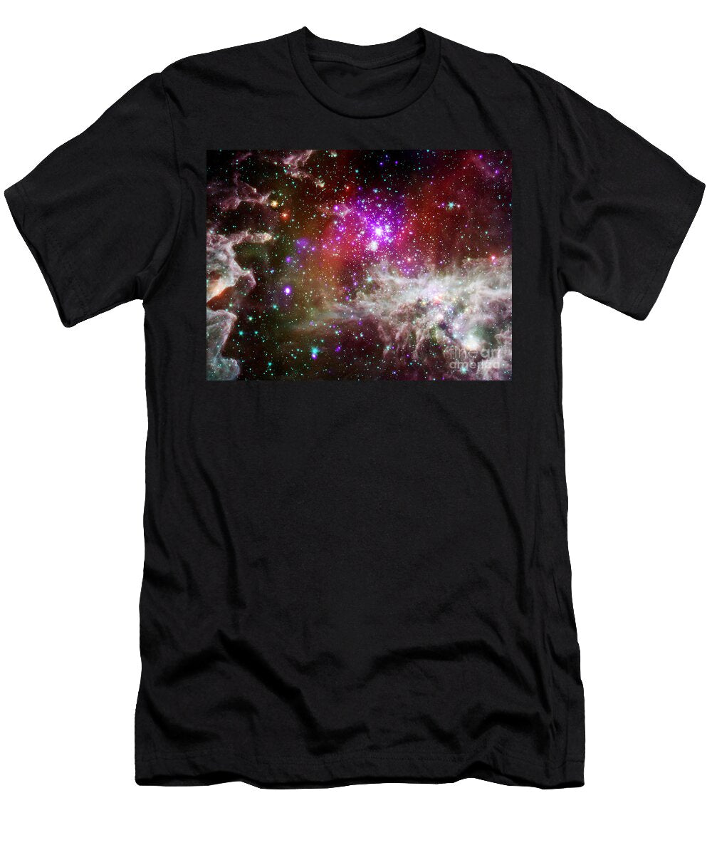 Pacman Nebula Science Source T-Shirt