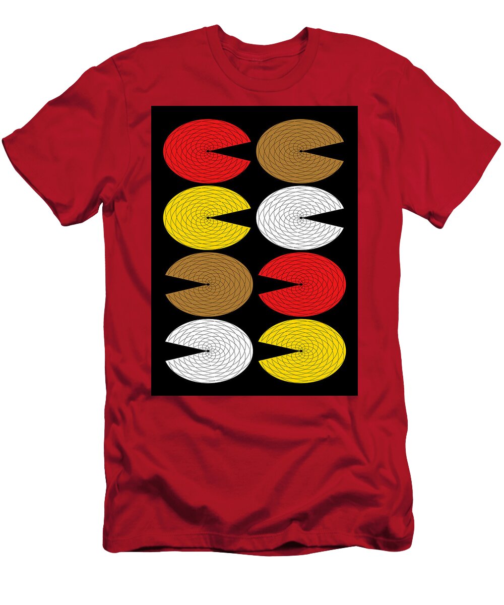 Pacman Style Poster Marian Bell T-Shirt