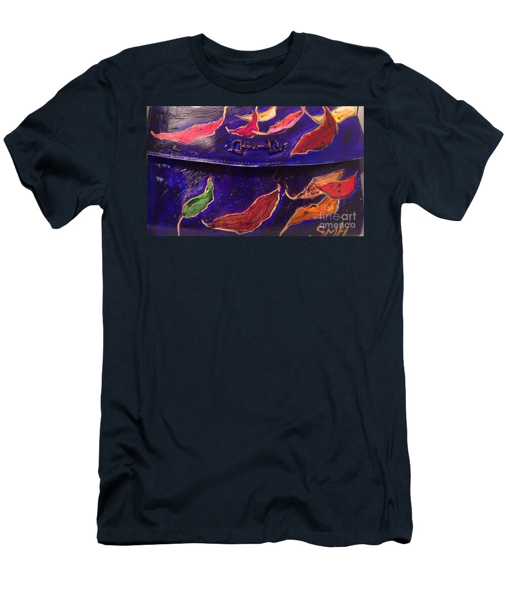 Painted Clutch Purse Titled Fallen Into Place Sherry Harradence T-Shirt
