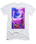 Painted Icecream with Blueberries Und Blackberries Art Momente T-Shirt