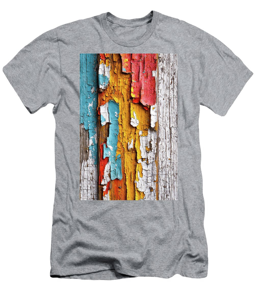 Painted Wall with Chipping Paint Garry Gay T-Shirt