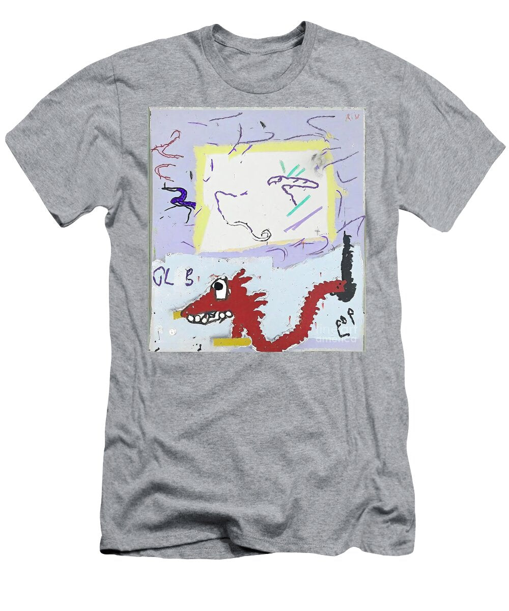 Painting Lunar Art Abstract Background Paint Patt N Akkash T-Shirt