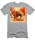 Painting Spanish Bull Fighting Art Camel Desert O N Akkash T-Shirt
