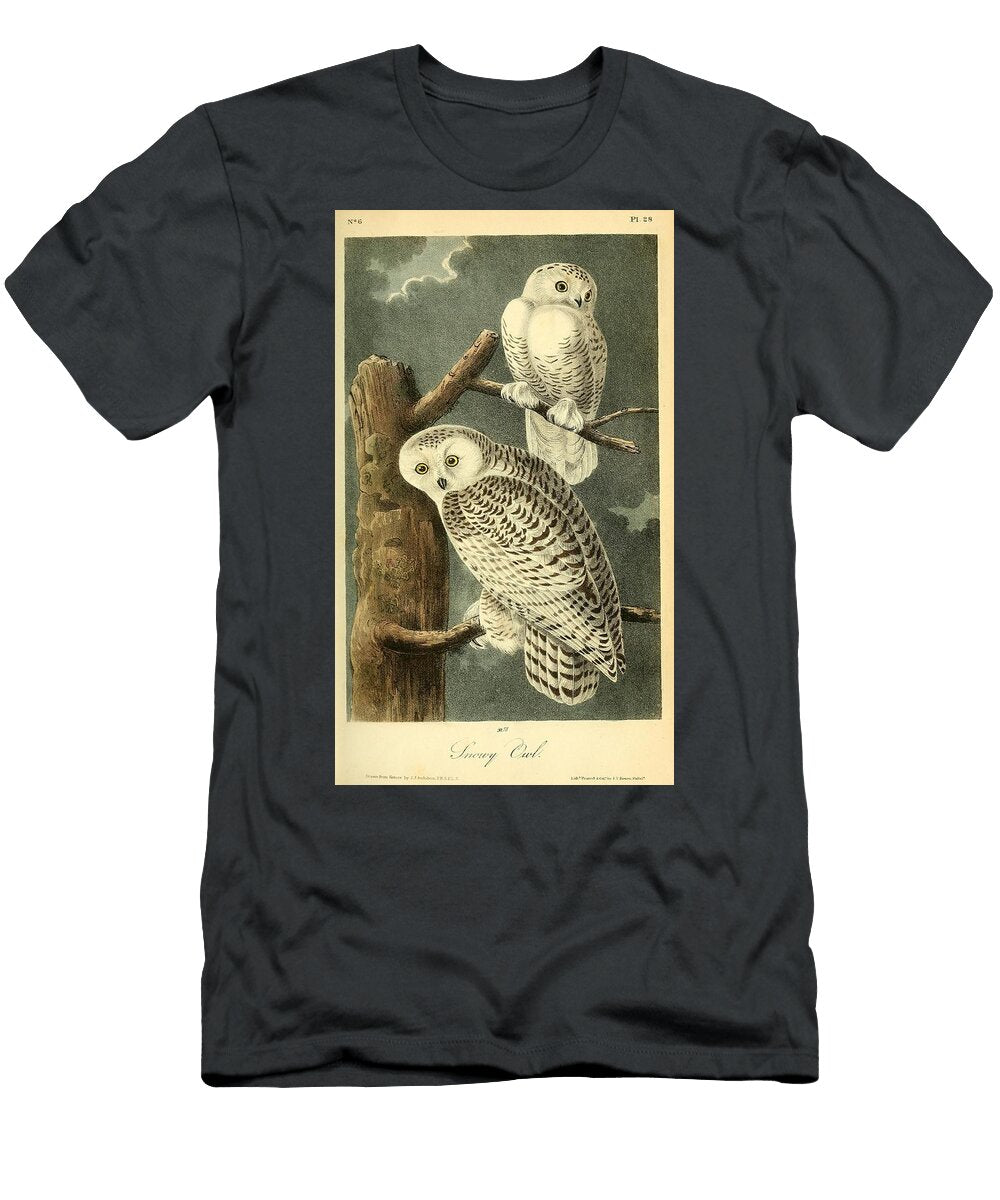 Pair of Snowy Owls Philip Ralley T-Shirt