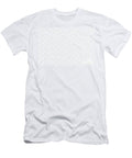 Pale Gray and White Chevron Rhombus Arrow Pattern Pairs Dulux 2022 Popular Colour Sloe Flower Petite Pattern Minimal Graphic Designs T-Shirt