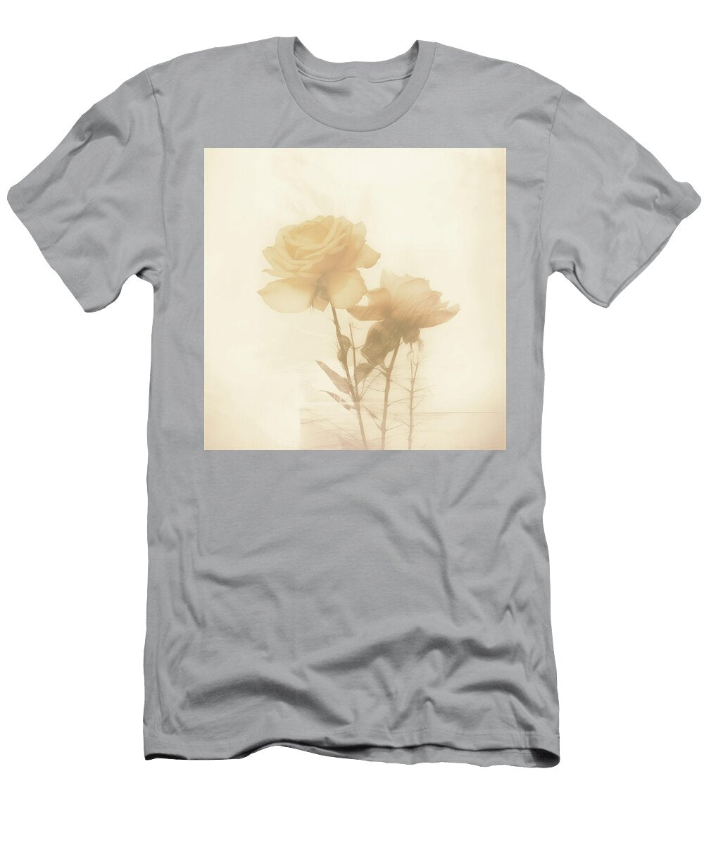 Pale Orange Roses on Stems Yo Pedro T-Shirt