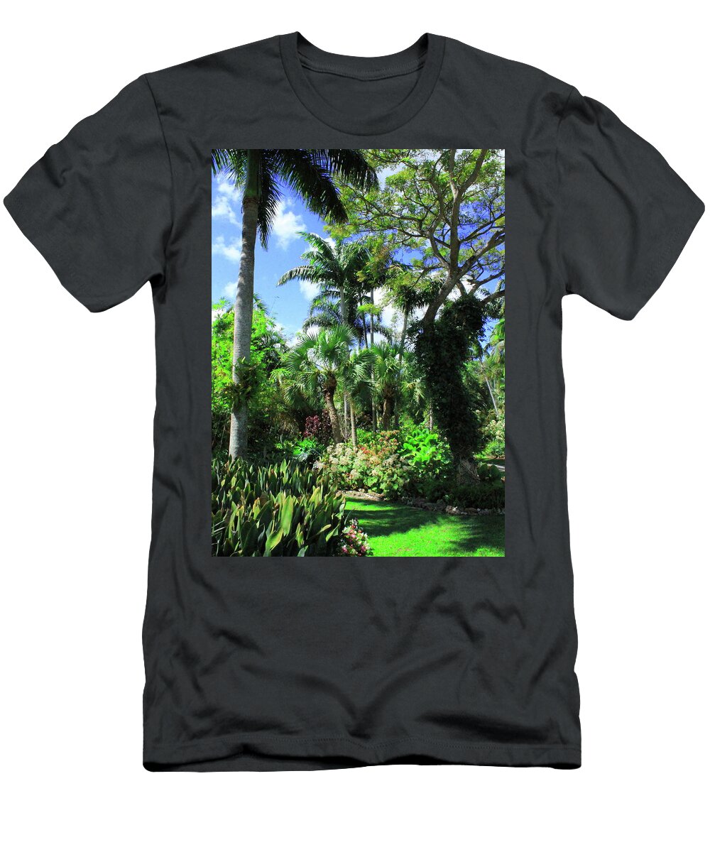 Palm Tree Landscape 1 Christopher J Kirby T-Shirt