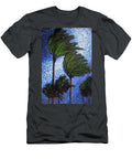 Palm Trees At Night Dennis Kirby T-Shirt