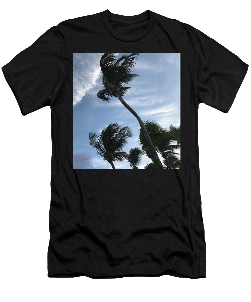 Palm Trees Swaying in the Wind LA Veta Kirby T-Shirt