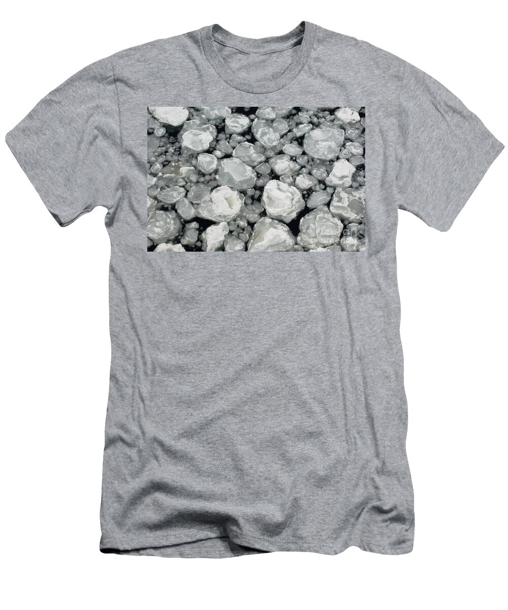 Pancake Ice Antarctica John Shaw T-Shirt
