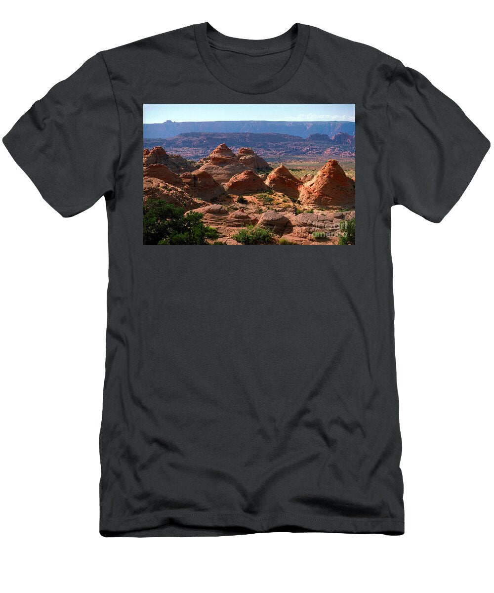 Pancake Layers of Geocones in Tuba City Arizona Wernher Krutein T-Shirt