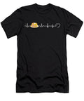 Pancake Pancake Heartbeat for the Pancake Lover Print Noirty Designs T-Shirt