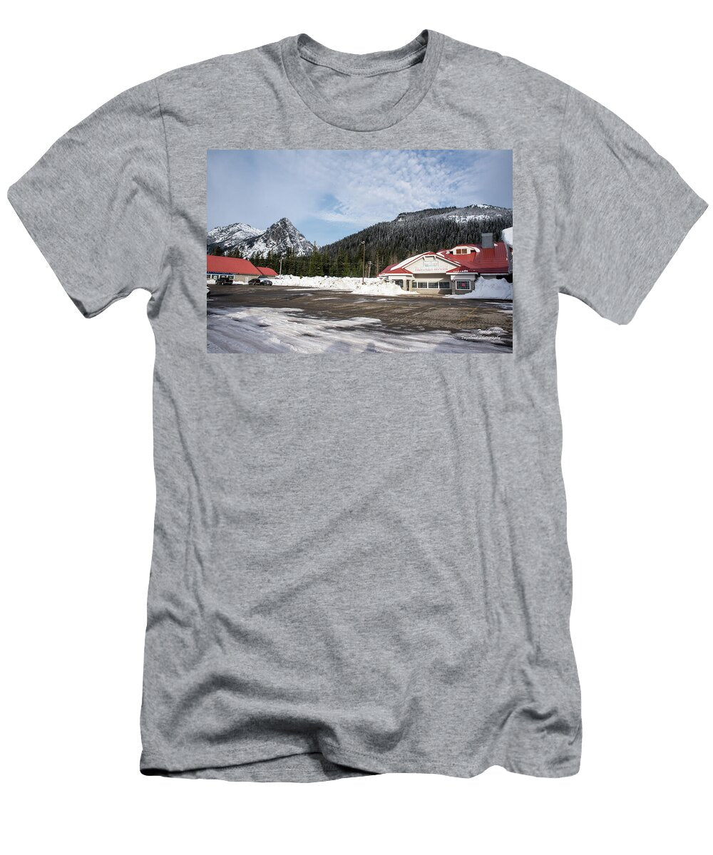 Pancake Parking At Snoqualmie Pass Tom Cochran T-Shirt