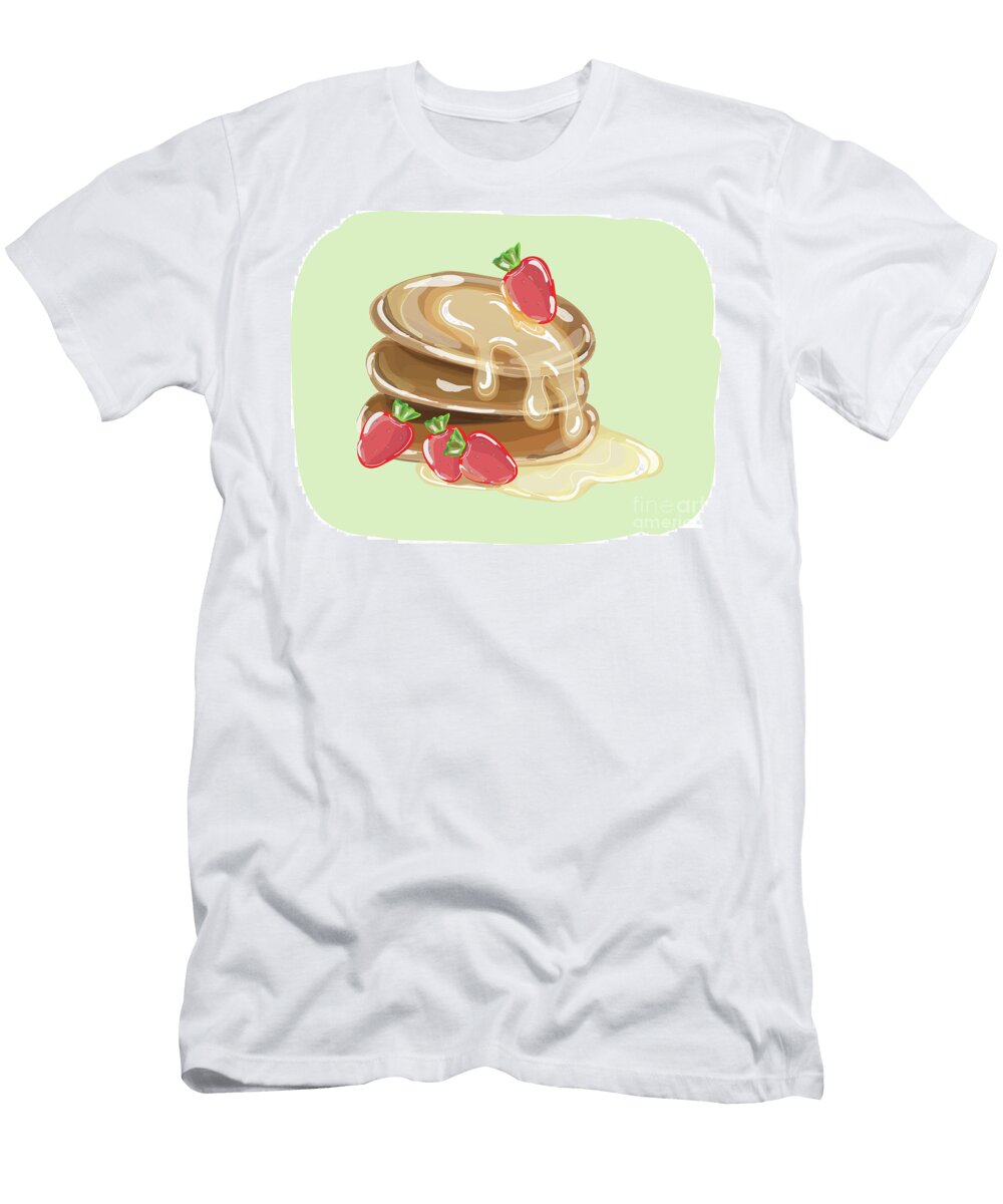 Pancake with Strawberry and Honey Chavisa Hirunpruck T-Shirt
