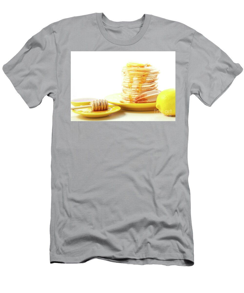 Pancakes Honey and Lemons Milleflore Images T-Shirt