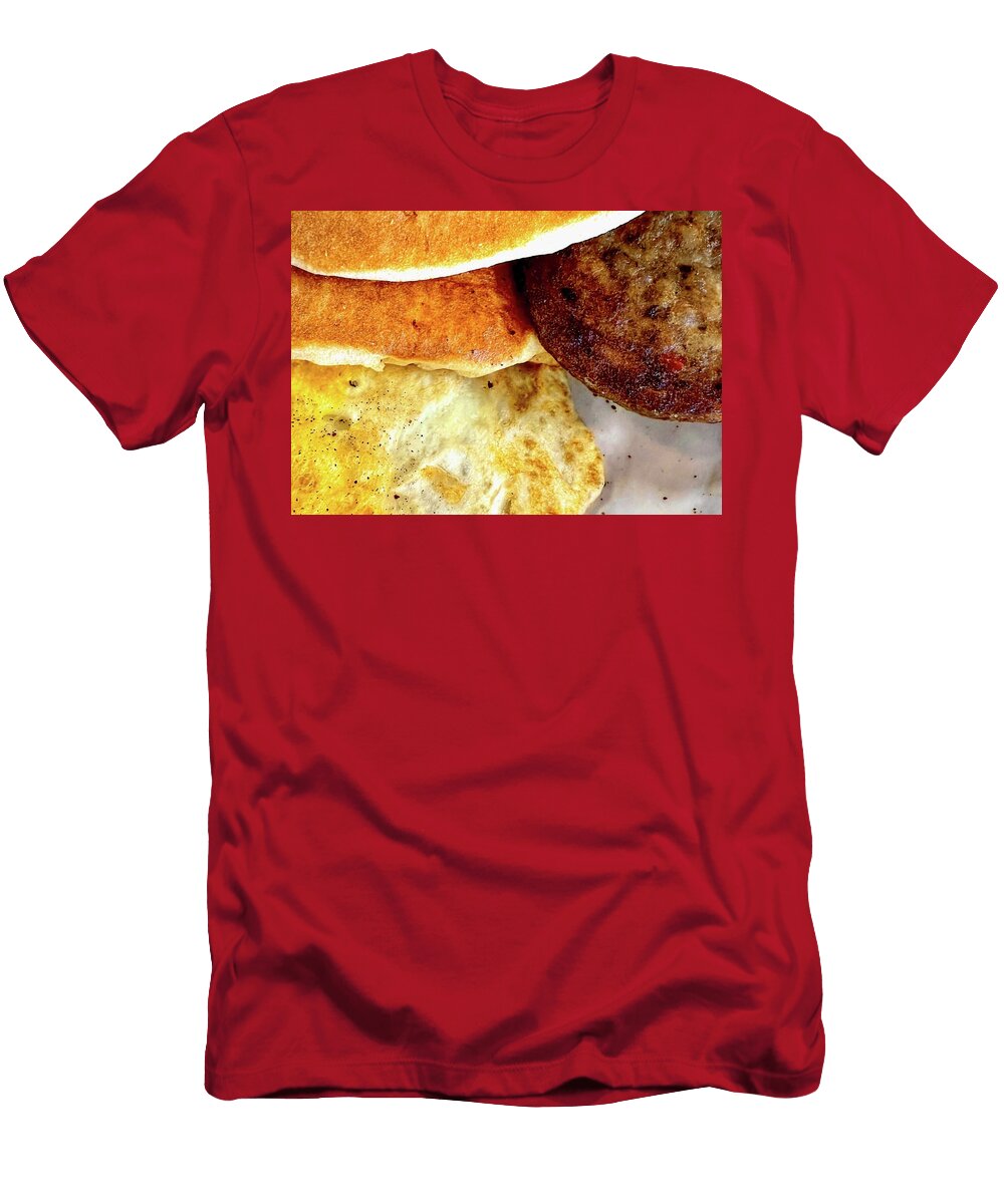 Pancakes Sausge and Eggs Bill Swartwout T-Shirt