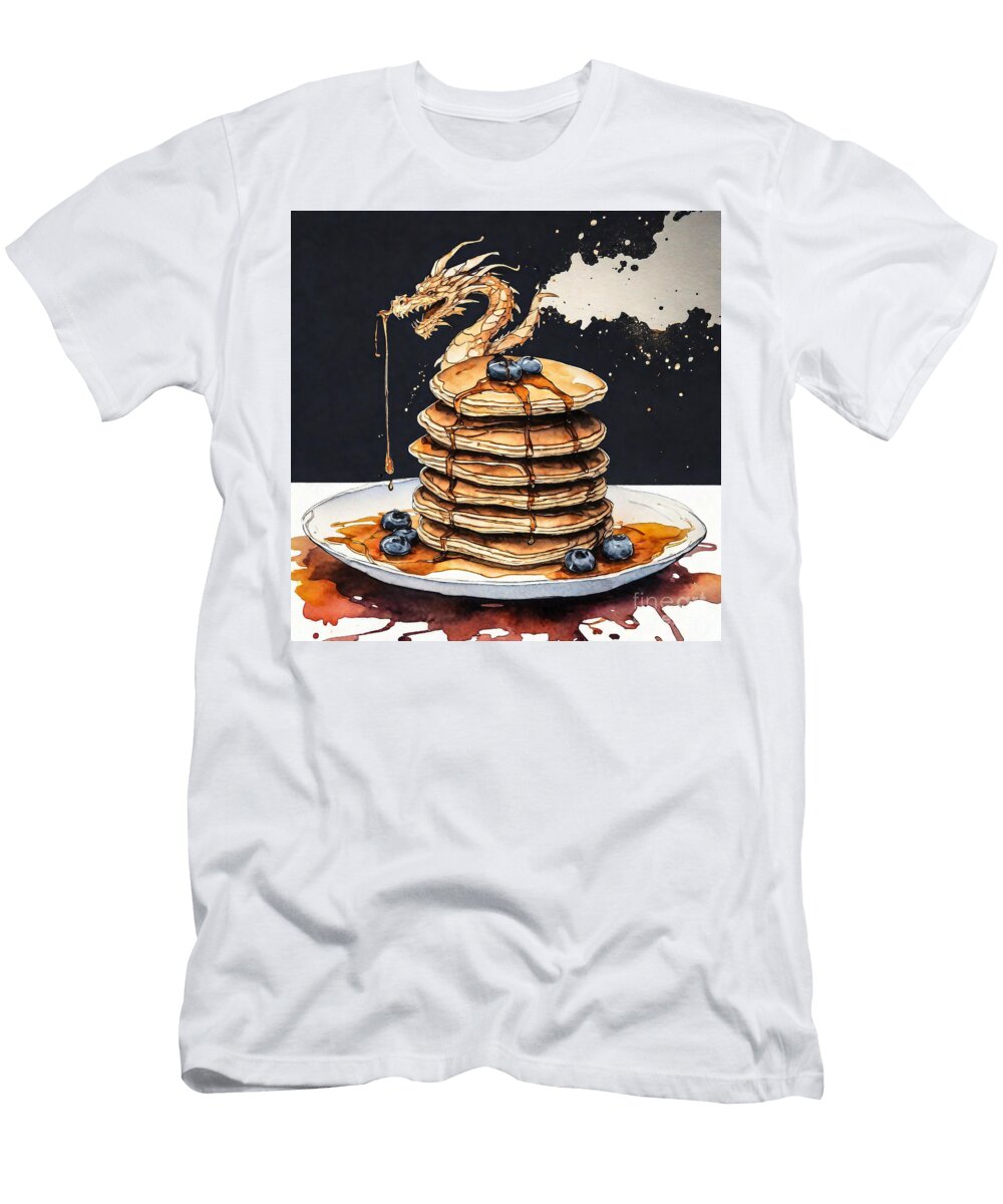 Pancakes with Dragon Adrien Efren T-Shirt