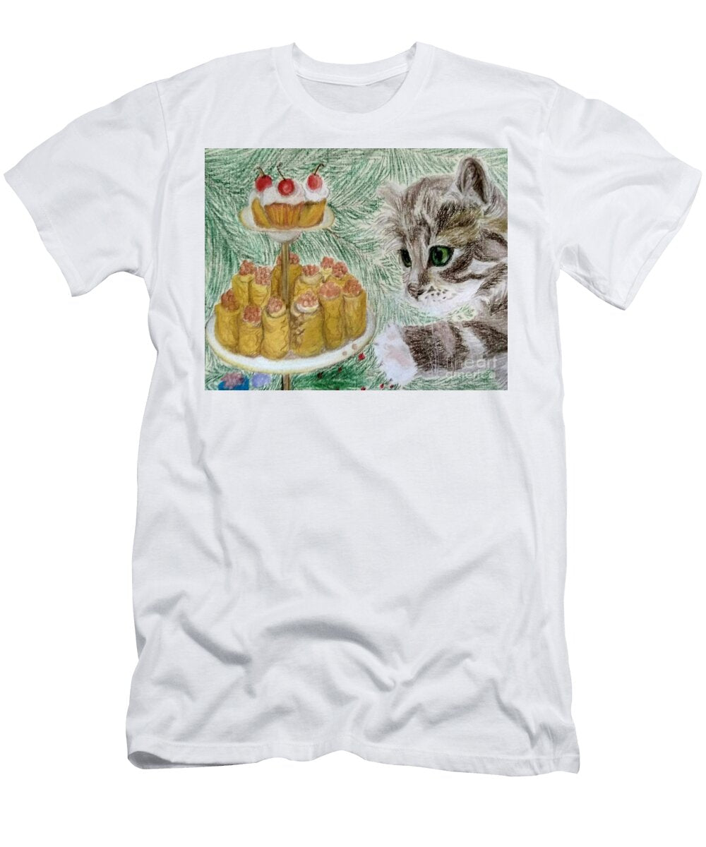 Pancakes with Red Cavier and Cakes with Cherry Maria Sibireva T-Shirt