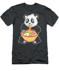 Panda Ramen Japanese Noodles Humorous Peacock Poek T-Shirt