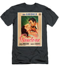 Pandora and the Flying Dutchman with James Mason and Mario Cabre 1951 Stars on Art T-Shirt