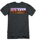 Panorama of Downtown Houston At Dawn From Eleanor Tinsley Park Houston Texas Harris County Silvio Ligutti T-Shirt