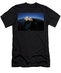 Panoramic View of Mont Blanc Massive Mario Colonel T-Shirt