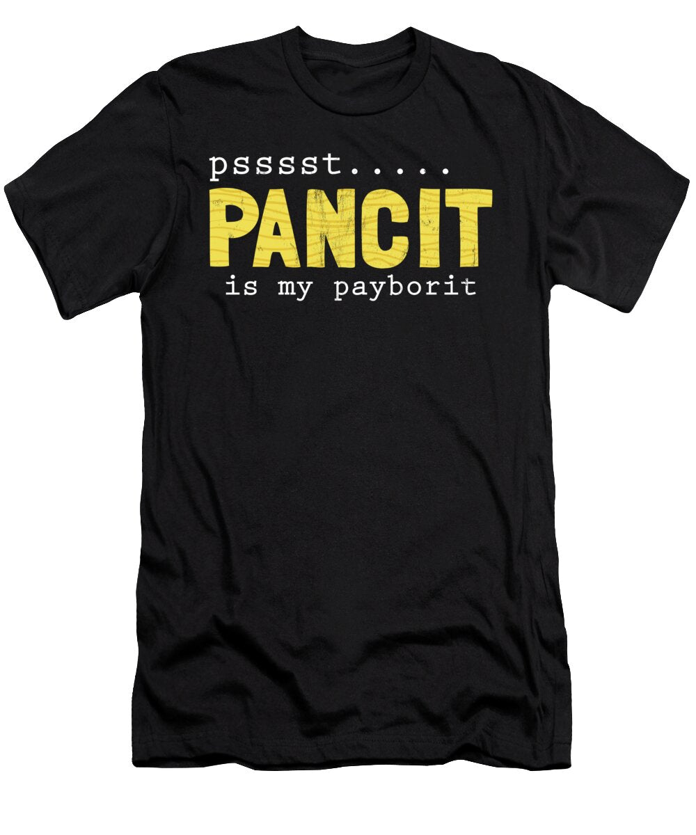 Pansit Food Product Funny Filipino Food Print Noirty Designs T-Shirt
