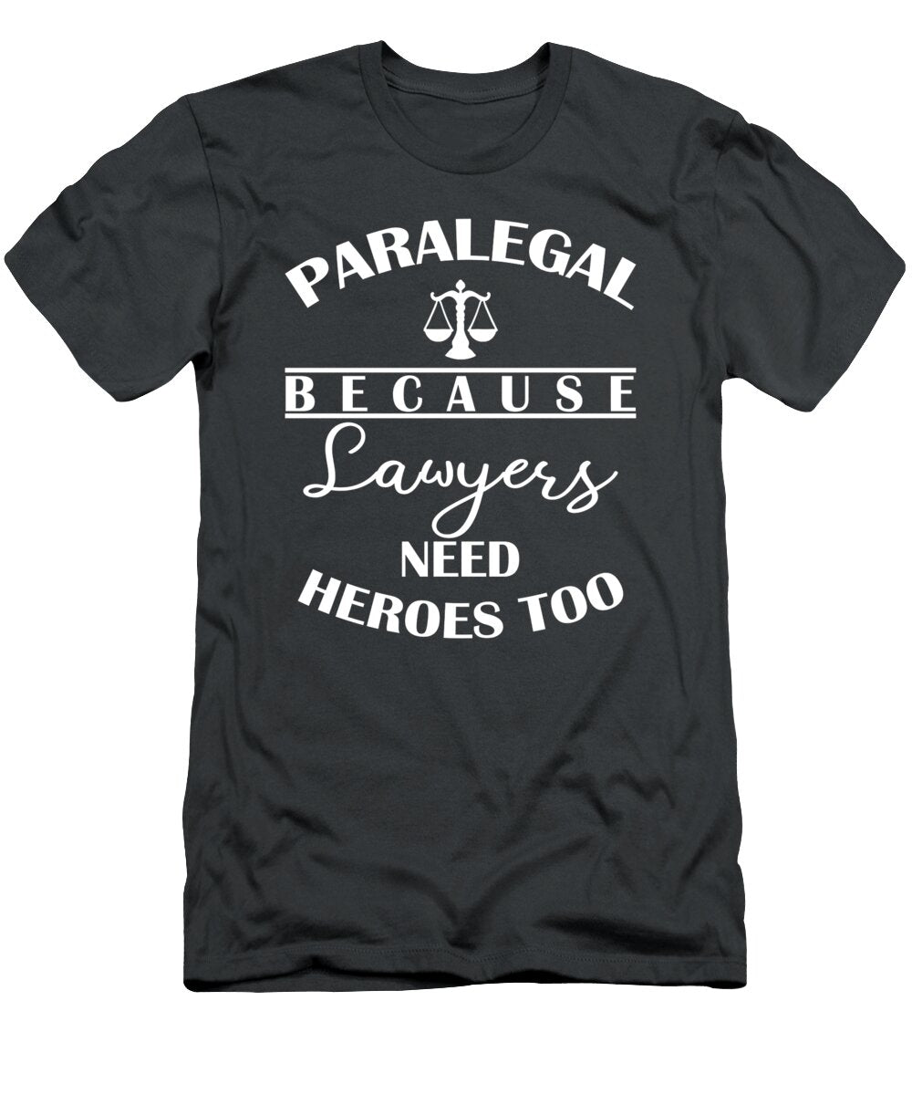 Paralegal Paralegal Gift Attorney Lawyer Law School Rosemarije Hopster T-Shirt
