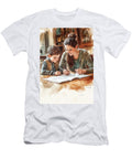 Parent Helping with Homework At the Table Cortez Schinner T-Shirt