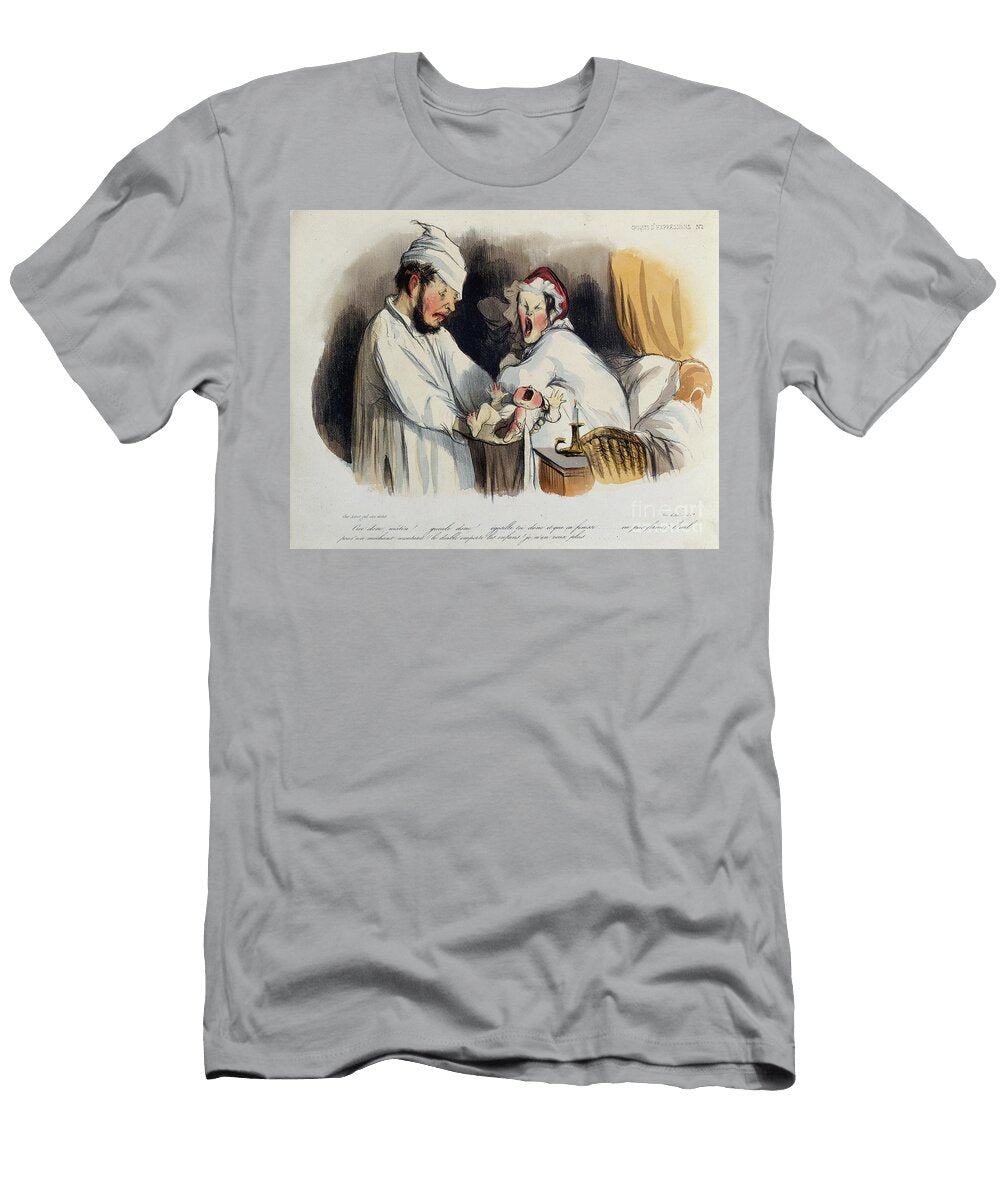 Parents Woken By Their Baby Honore Daumier T-Shirt