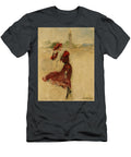 Parisienne in a Red Dress Jean Beraud T-Shirt