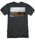 Passengers Await to Board American Airlines Propliner Wernher Krutein T-Shirt