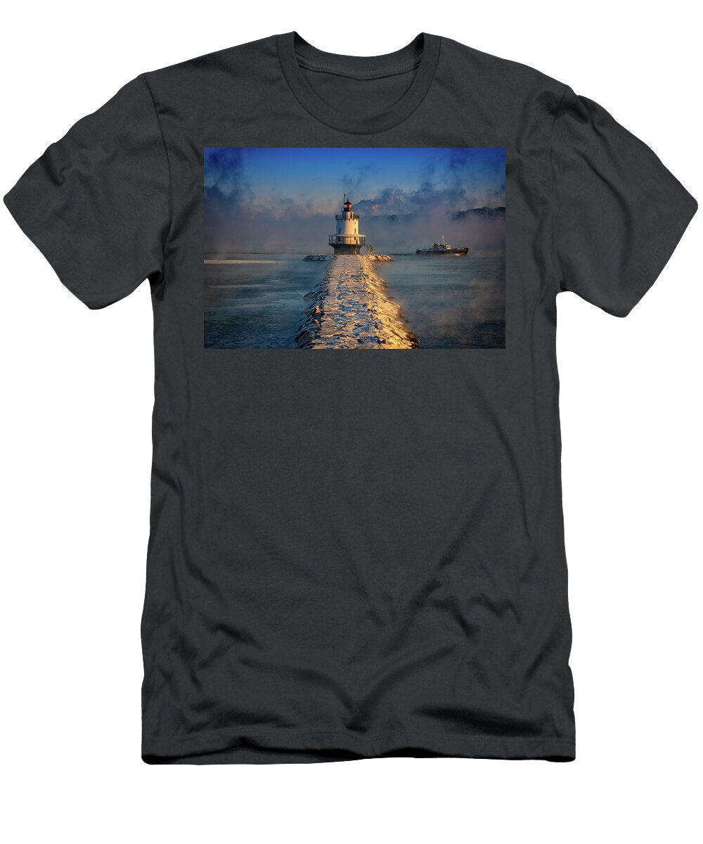 Passing the Lighthouse Rick Berk T-Shirt
