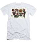 Passion Fruit or Granadilla Passiflora Ligularis Clematis Passionalis and Meadow Saffron Colchicum Autumnale European School T-Shirt
