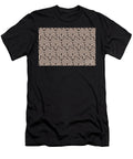 Pastel Pink and Black Cube Geometric Shape Pattern Petite Pattern Minimal Graphic Designs T-Shirt