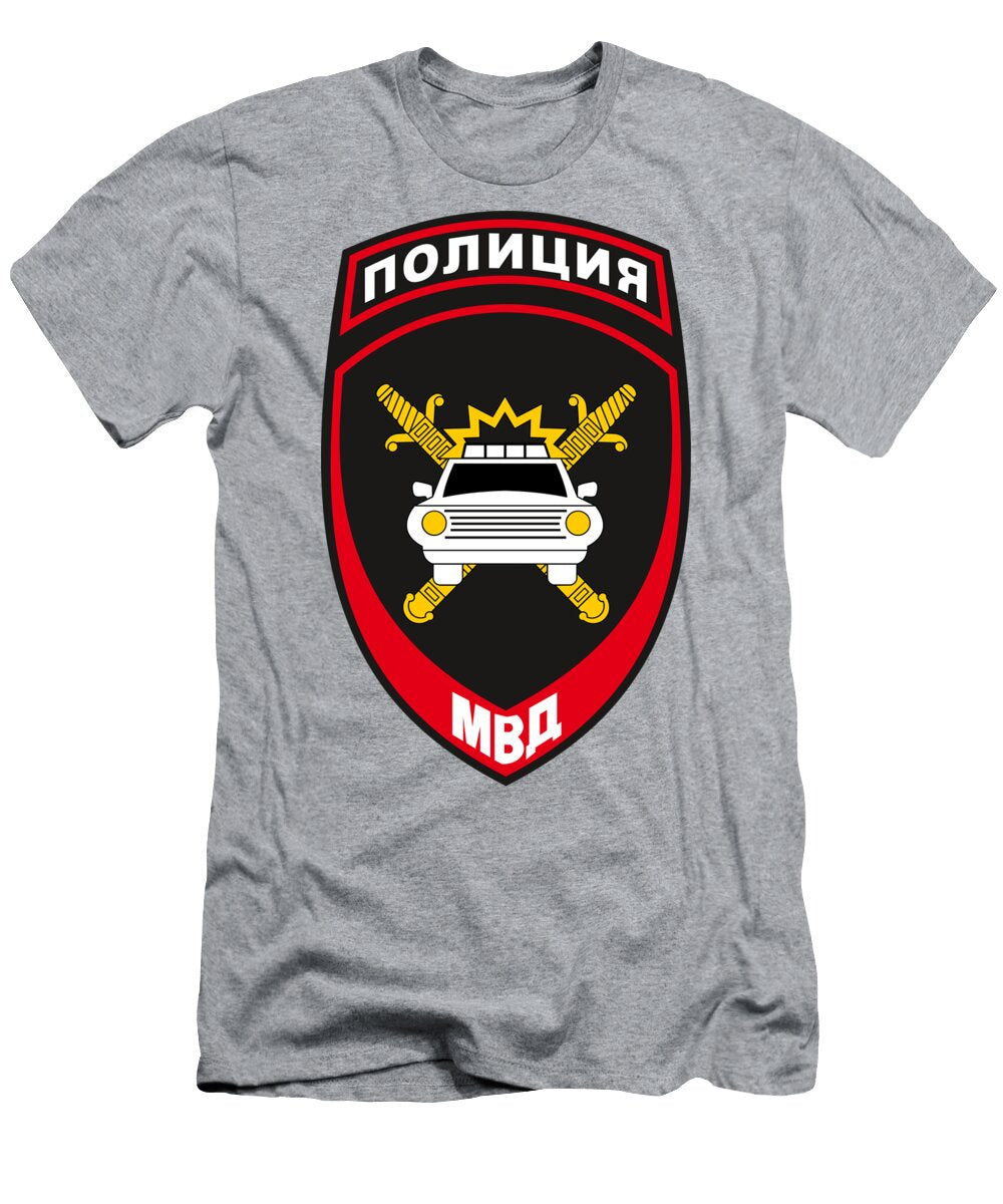 Patch of Russian Traffic Police a Z T-Shirt