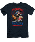 Patriotic Raccoon with Snacks Patriotic Animal Hub T-Shirt