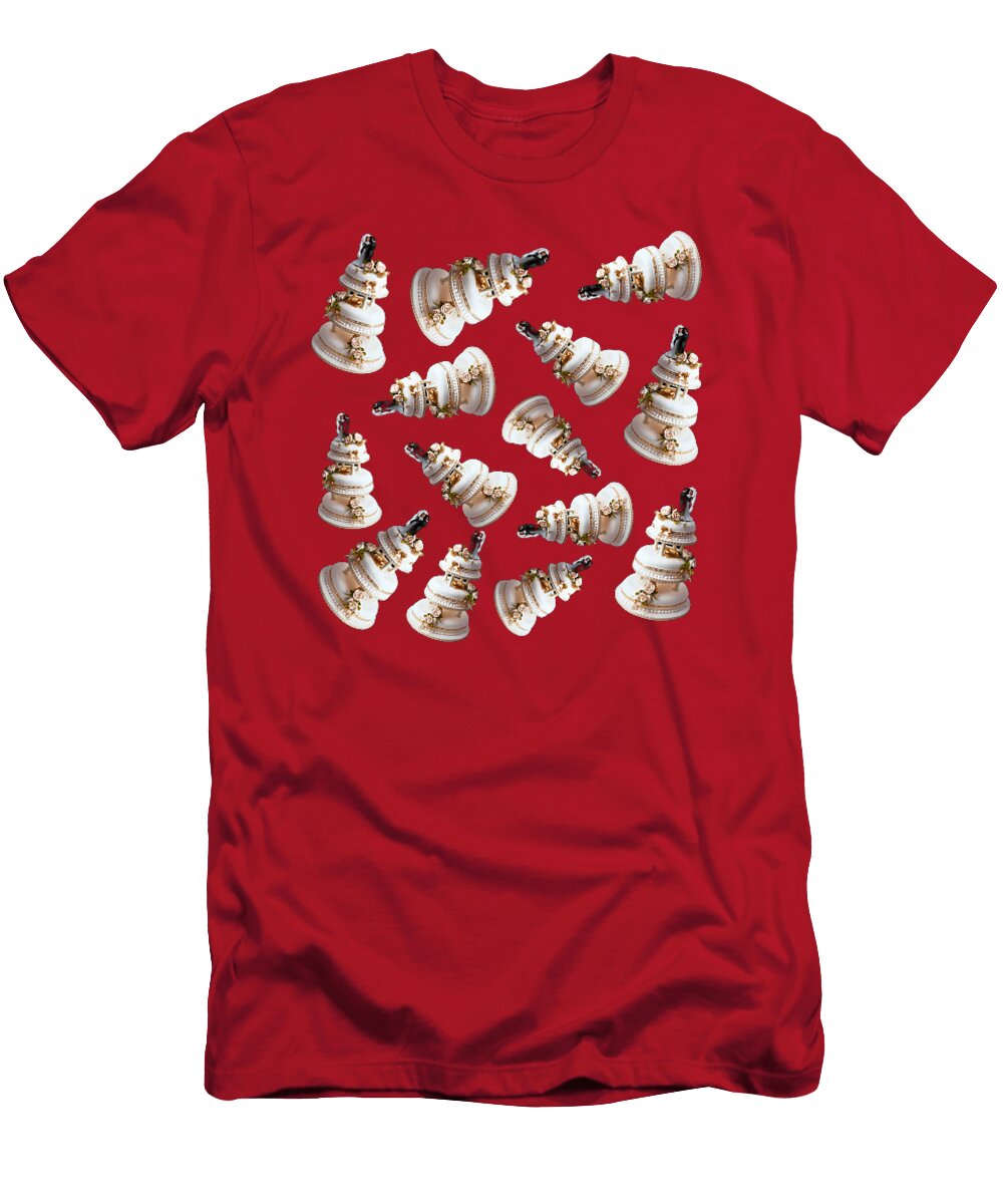 Pattern Wedding Cake Maribel Hernandez T-Shirt