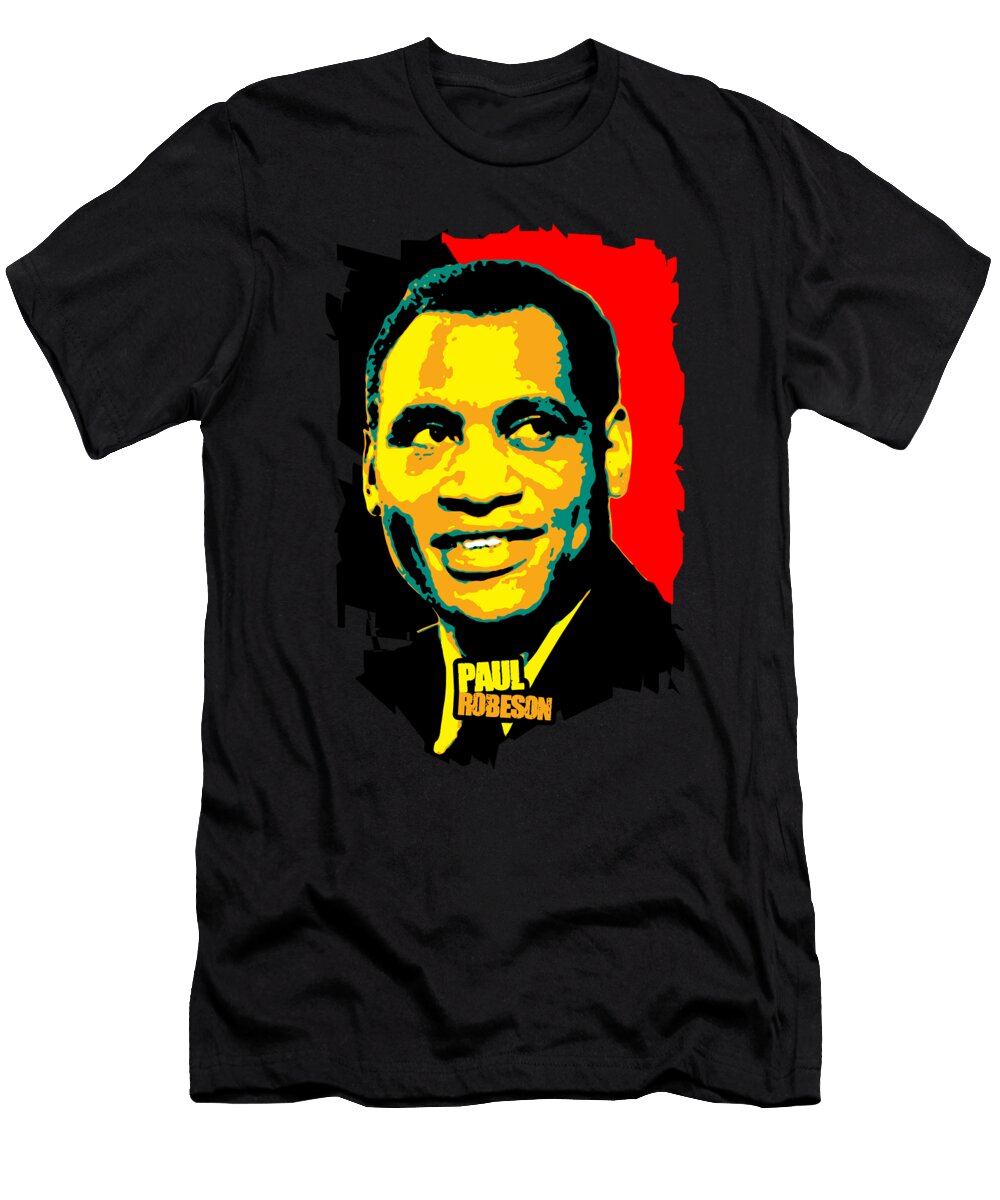 Paul Robeson Pop Art V2 Andika Bahtiar T-Shirt