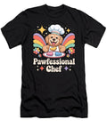 Pawfessional Chef Dog Flipping Pancakes Men Kids Studi Alex T-Shirt